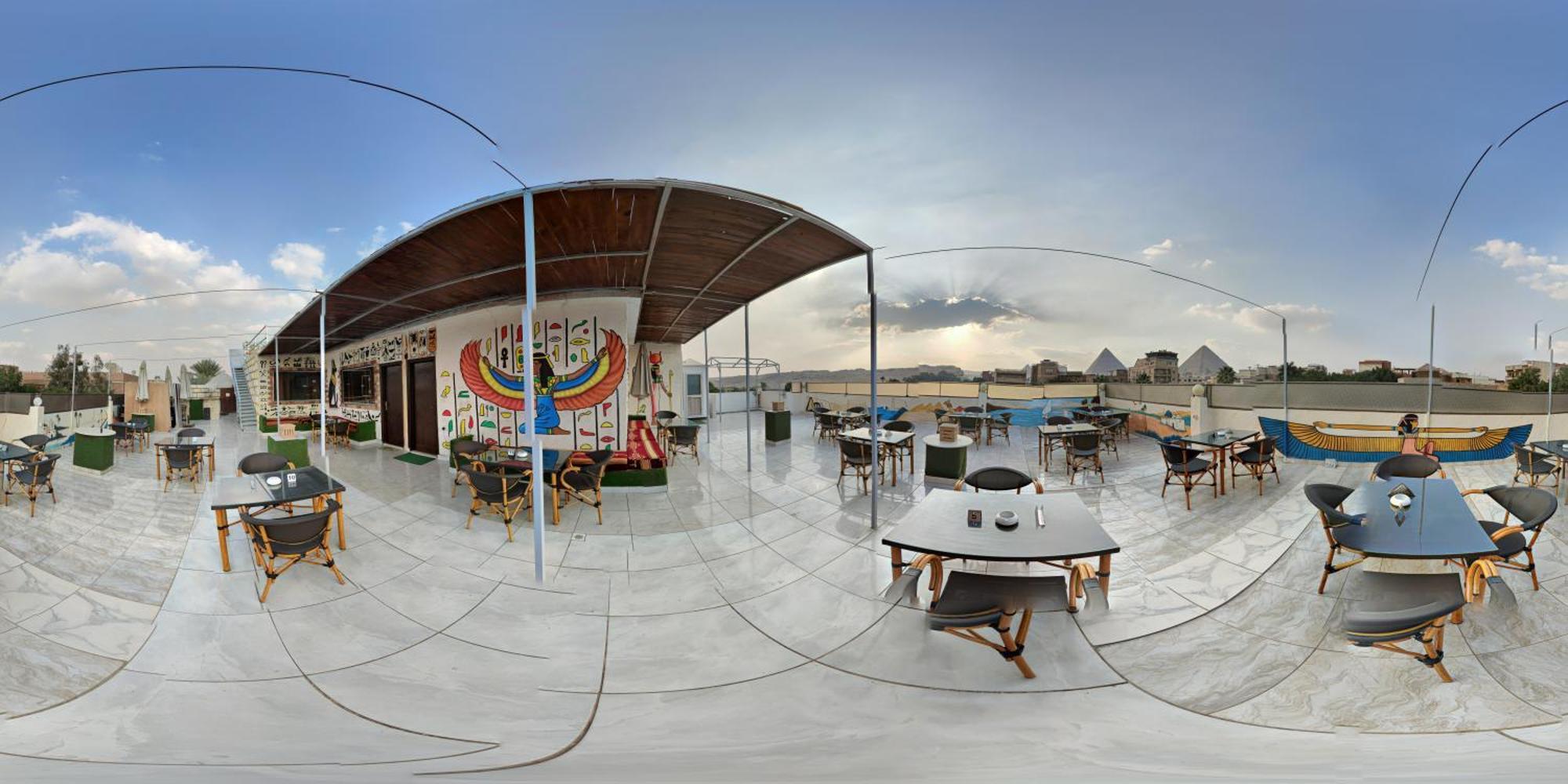 Nefertiti Pyramids View Hotel Kairo Eksteriør billede