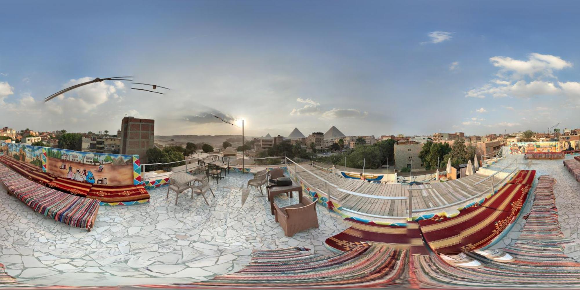 Nefertiti Pyramids View Hotel Kairo Eksteriør billede