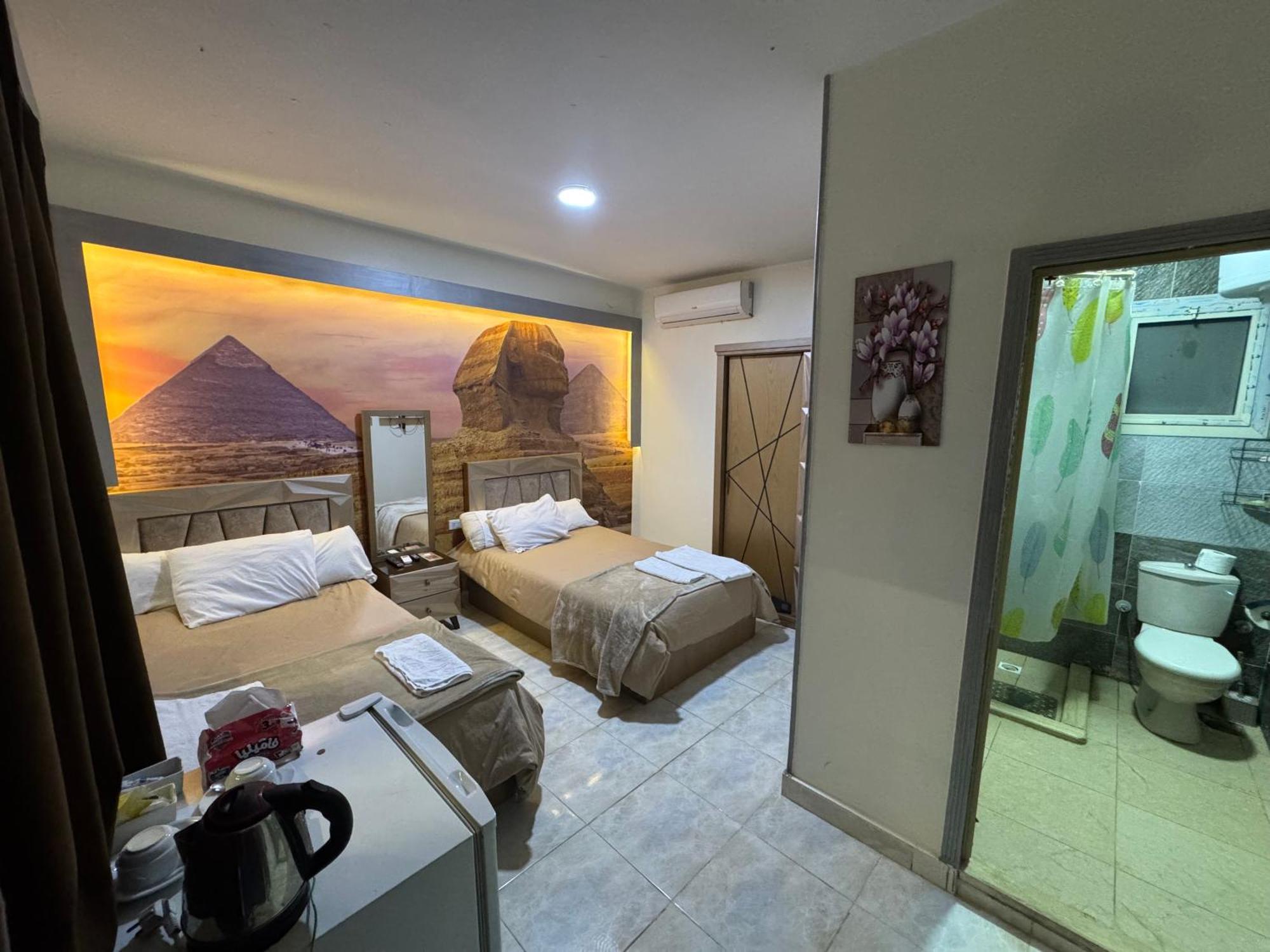 Nefertiti Pyramids View Hotel Kairo Eksteriør billede